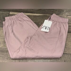New Zara Light Weight Pink Pants Size 7